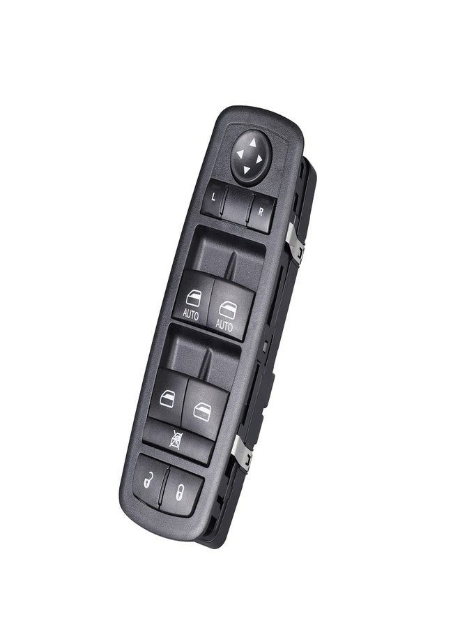 SOAESCN Master Power Window Switch Drive Side for 2011-2013 Jp Grand Cherokee, 2011 Dodge Durango, Door Lock Window Switch Control Assembly - 68030823AB 68030823AC 68030823AD 68030823AE 901516 1S14272-11 PINS - Image 2
